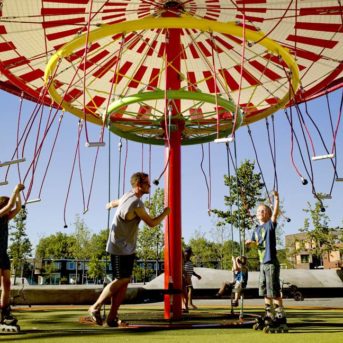 Energy Carousel, Dordrecht, interactive place, ecosistema urbano