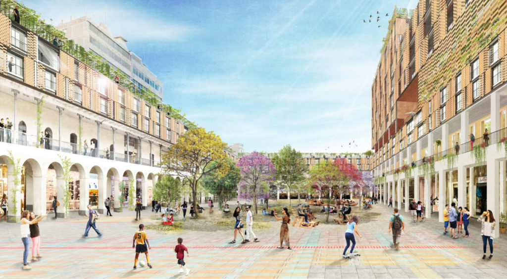 Febres Cordero open plaza by Ecosistema Urbano