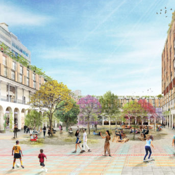Febres Cordero open plaza by Ecosistema Urbano
